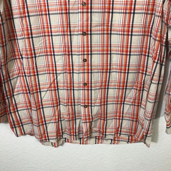 Dornbusch Shirt Men's Size L Plaid Long Sleeve Cotton Button Up Multicolor - Picture 6 of 9